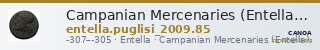 Campanian Mercenaries (Entella) Entella Puglisi 2009 85 — CANOA