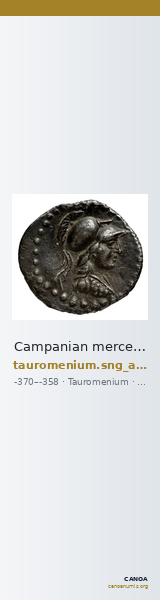 Campanian mercenaries (Tauromenium) Tauromenium SNG ANS 1233 — CANOA