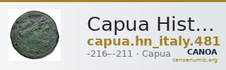 Capua Historia Numorum Italy 481 — CANOA