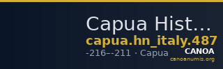 Capua Historia Numorum Italy 487 — CANOA