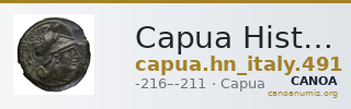 Capua Historia Numorum Italy 491 — CANOA