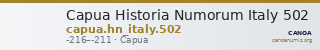 Capua Historia Numorum Italy 502 — CANOA