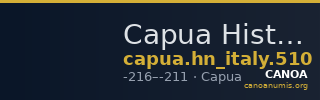 Capua Historia Numorum Italy 510 — CANOA