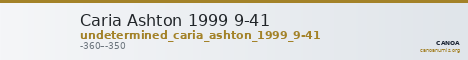 Caria Ashton 1999 9-41 — CANOA