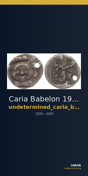 Caria Babelon 1910 1608 — CANOA