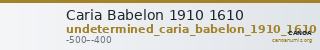 Caria Babelon 1910 1610 — CANOA