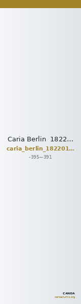 Caria Berlin  18220158 — CANOA