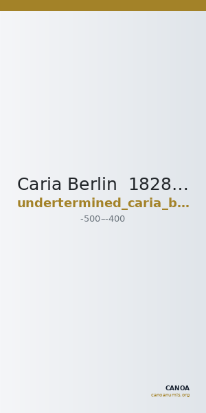 Caria Berlin  18287649 — CANOA