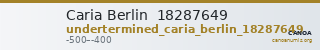 Caria Berlin  18287649 — CANOA