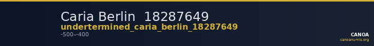 Caria Berlin  18287649 — CANOA