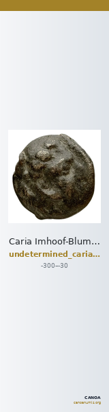 Caria Imhoof-Blumer 1883 p. 467, no. 47 — CANOA