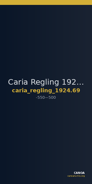 Caria Regling 1924 69 — CANOA