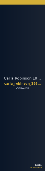 Caria Robinson 1936 14 — CANOA