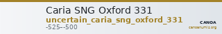Caria SNG Oxford 331 — CANOA