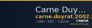 Carne Duyrat 2002 series 5 — CANOA