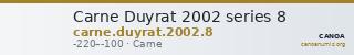 Carne Duyrat 2002 series 8 — CANOA