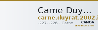 Carne Duyrat 2002 series ii — CANOA
