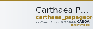 Carthaea Papageorgiadou-Banis 1997 Series V — CANOA