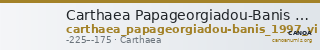 Carthaea Papageorgiadou-Banis 1997 Series VI — CANOA
