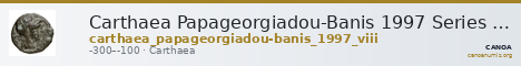 Carthaea Papageorgiadou-Banis 1997 Series VIII — CANOA