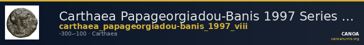 Carthaea Papageorgiadou-Banis 1997 Series VIII — CANOA