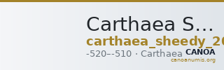 Carthaea Sheedy 2006 Series IIb — CANOA