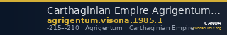 Carthaginian Empire Agrigentum Visona 1985 1 — CANOA