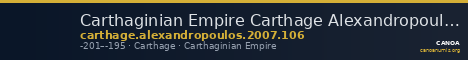 Carthaginian Empire Carthage Alexandropoulos 2007 106 — CANOA
