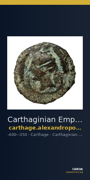 Carthaginian Empire Carthage Alexandropoulos 2007 15-17, 15a-17a — CANOA