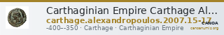 Carthaginian Empire Carthage Alexandropoulos 2007 15-17, 15a-17a — CANOA