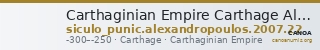 Carthaginian Empire Carthage Alexandropoulos 2007 22 — CANOA
