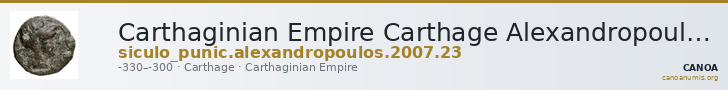 Carthaginian Empire Carthage Alexandropoulos 2007 23 — CANOA