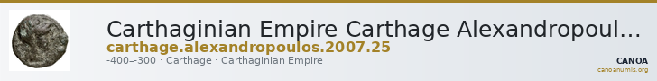 Carthaginian Empire Carthage Alexandropoulos 2007 25 — CANOA