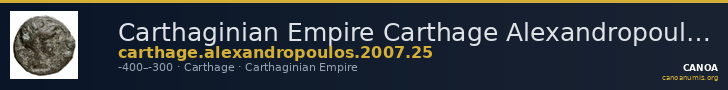 Carthaginian Empire Carthage Alexandropoulos 2007 25 — CANOA
