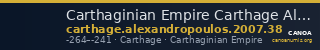 Carthaginian Empire Carthage Alexandropoulos 2007 38 — CANOA