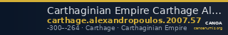Carthaginian Empire Carthage Alexandropoulos 2007 57 — CANOA