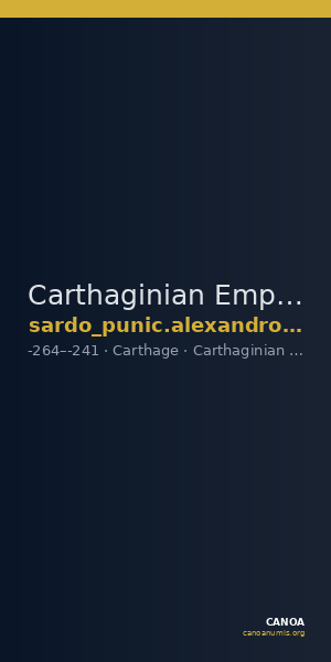 Carthaginian Empire Carthage Alexandropoulos 2007 59 — CANOA