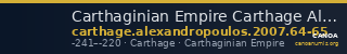 Carthaginian Empire Carthage Alexandropoulos 2007 64-65 — CANOA