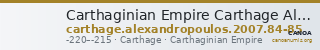 Carthaginian Empire Carthage Alexandropoulos 2007 84-85 — CANOA