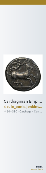 Carthaginian Empire Carthage Jenkins 1974 Carthage series 1, 38-48 — CANOA
