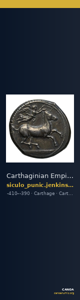 Carthaginian Empire Carthage Jenkins 1974 Carthage series 1, 38-48 — CANOA