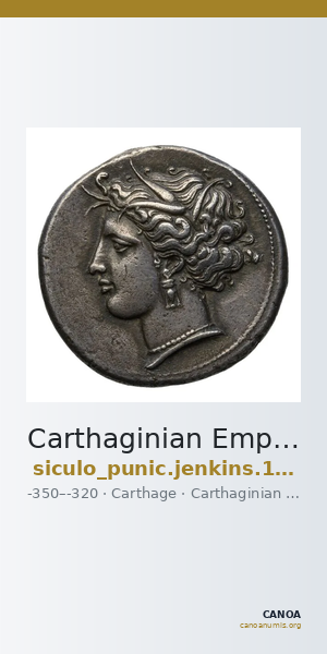 Carthaginian Empire Carthage Jenkins 1977 Carthage series 2 — CANOA