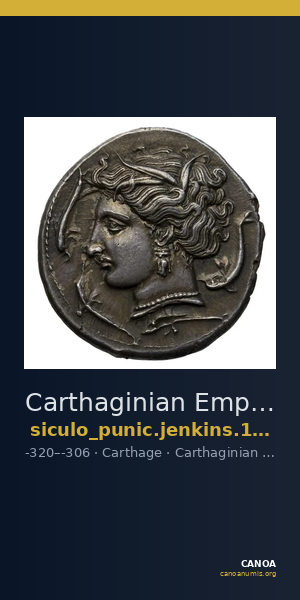 Carthaginian Empire Carthage Jenkins 1977 Carthage series 3 — CANOA