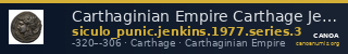 Carthaginian Empire Carthage Jenkins 1977 Carthage series 3 — CANOA