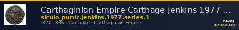 Carthaginian Empire Carthage Jenkins 1977 Carthage series 3 — CANOA