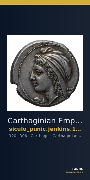 Carthaginian Empire Carthage Jenkins 1977 Carthage series 4 — CANOA