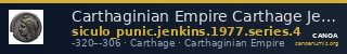 Carthaginian Empire Carthage Jenkins 1977 Carthage series 4 — CANOA