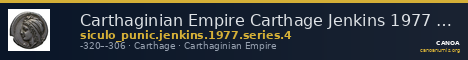 Carthaginian Empire Carthage Jenkins 1977 Carthage series 4 — CANOA