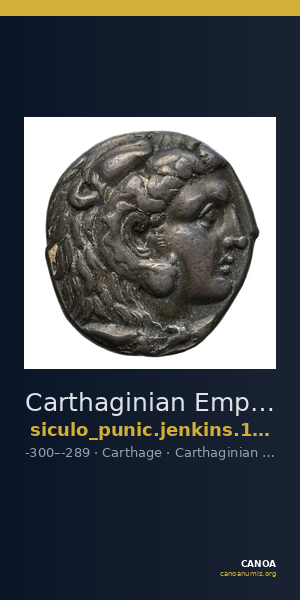 Carthaginian Empire Carthage Jenkins 1978 Carthage series 5 — CANOA