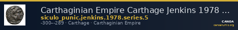 Carthaginian Empire Carthage Jenkins 1978 Carthage series 5 — CANOA